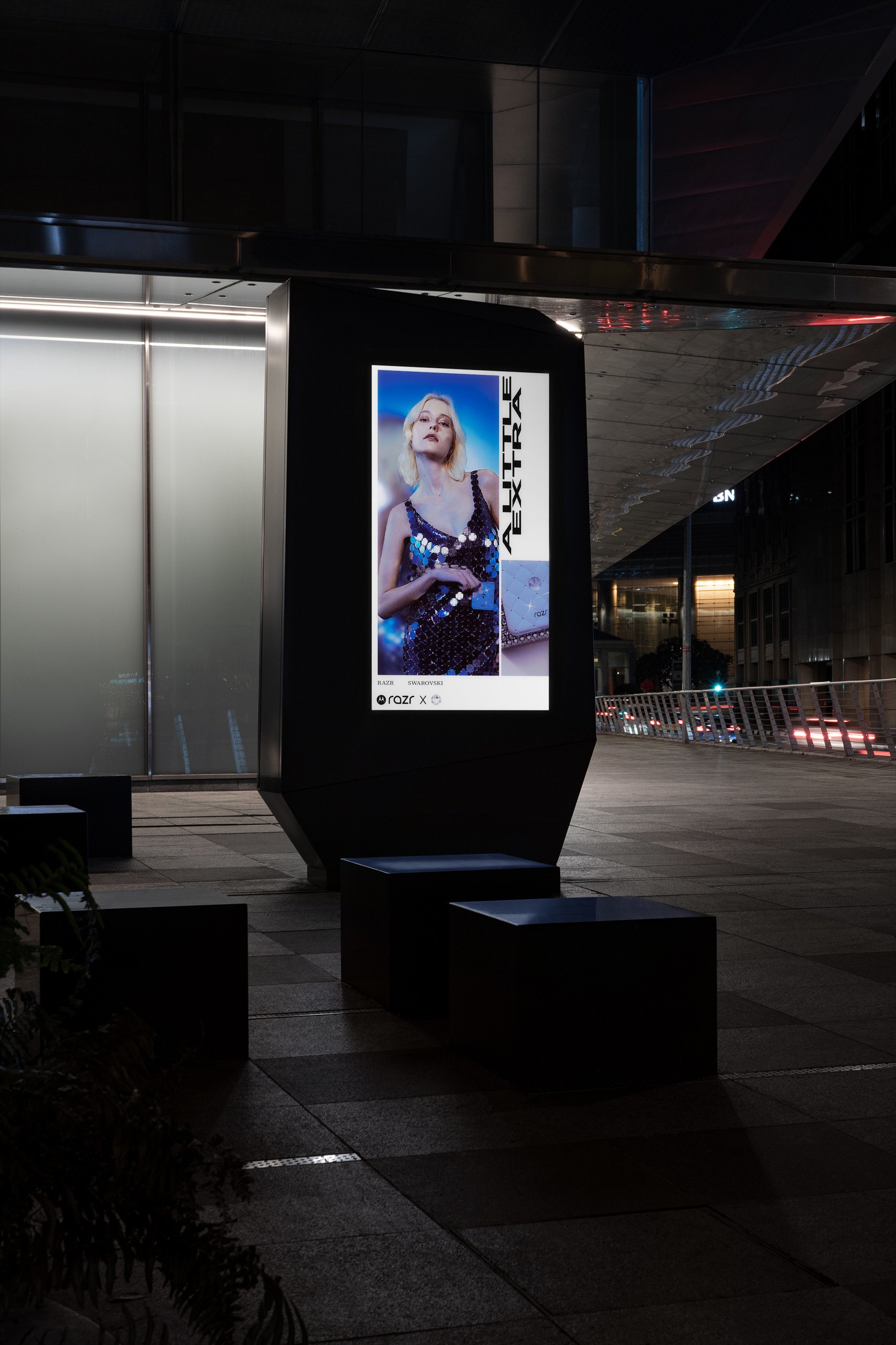 Swarovski ft. Motorola, Razr Brilliant Collection: Dare to Dazzle