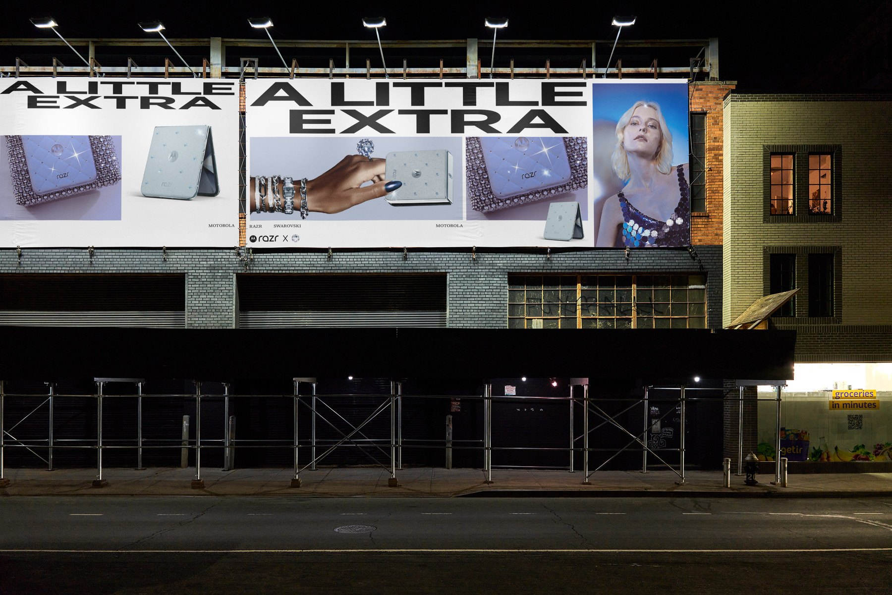 Swarovski ft. Motorola, Razr Brilliant Collection: Dare to Dazzle